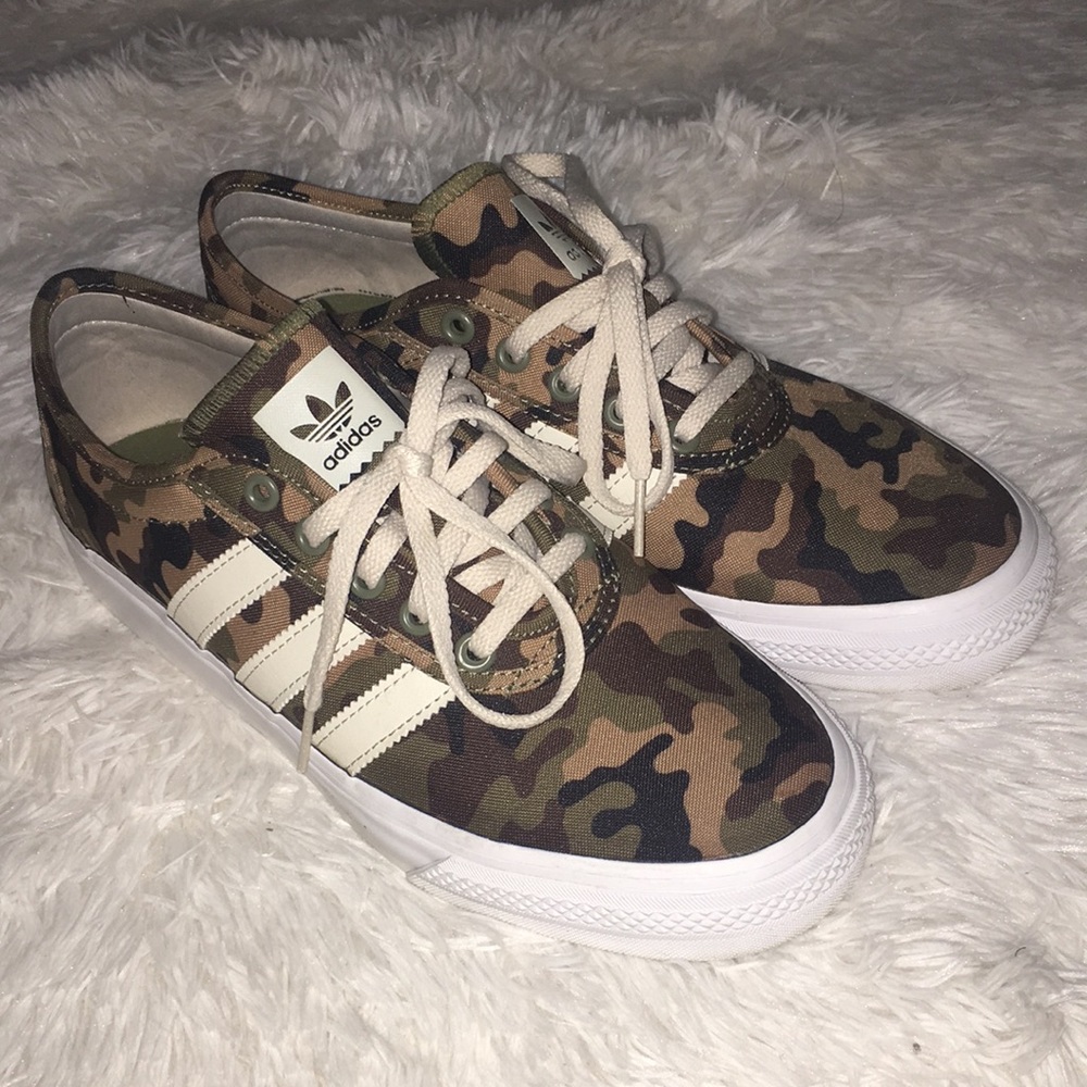 Camo adidas shoes
